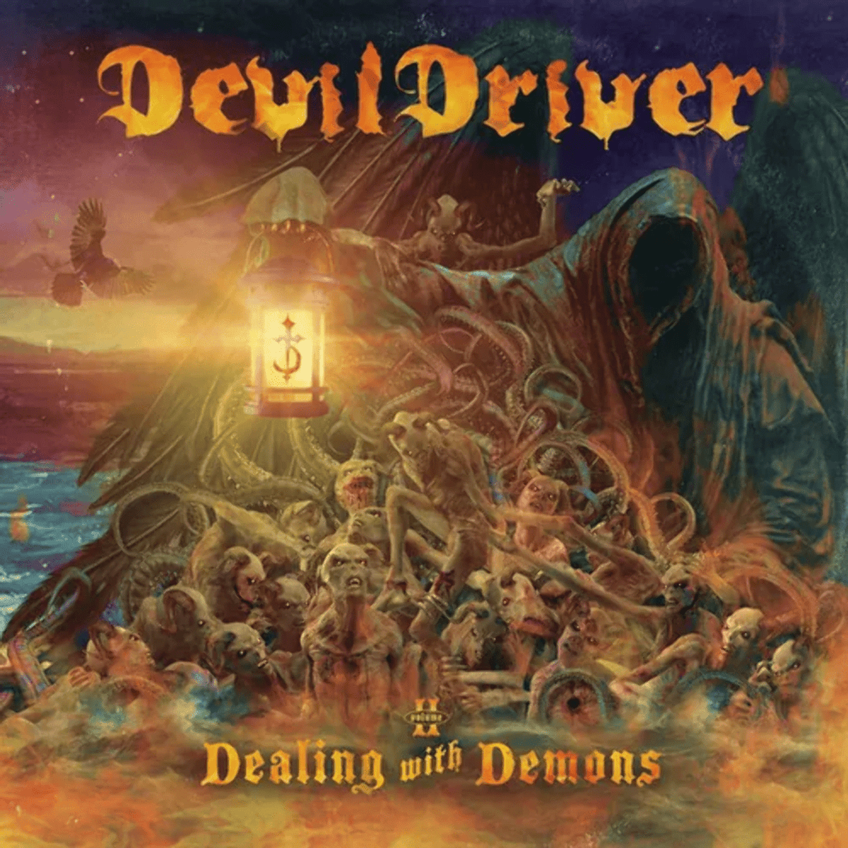 Napalm Music > Vinyl Records DevilDriver - Dealing With Demons Vol.ii (Indie Exclusive, Yellow/Black Vinyl) 840588176465 NPLM954.1