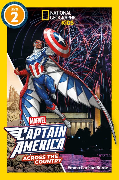 National Geographic Kids Books > Non-Fiction > Kids Marvel's Captain America Across the Country (National Geographic Kids Readers, Level 2) 9781426378225 PRH-9781426378225