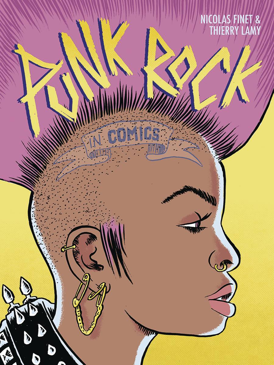 NBM Graphic Novel PUNK ROCK IN COMICS HC 9781681123509 JAN251821