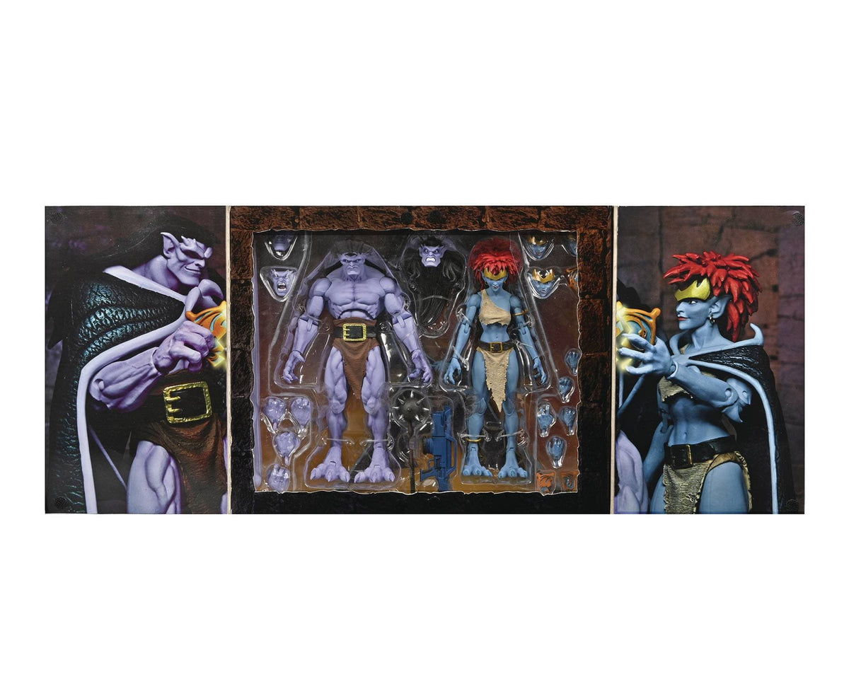 Neca Toys > Action Figures > Animation NECA: GARGOYLES - ULTIMATE GOLIATH AND DEMONA ACTION FIGURE 2 PACK 634482345146