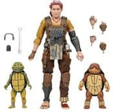 Neca Toys > Action Figures > Animation NECA: TEENAGE MUTANT NINJA TURTLES - THE LAST RONIN - GRAMMY APRIL WITH BABY YI & MOJA ACTION FIGURE SET 634482544129 STL368248