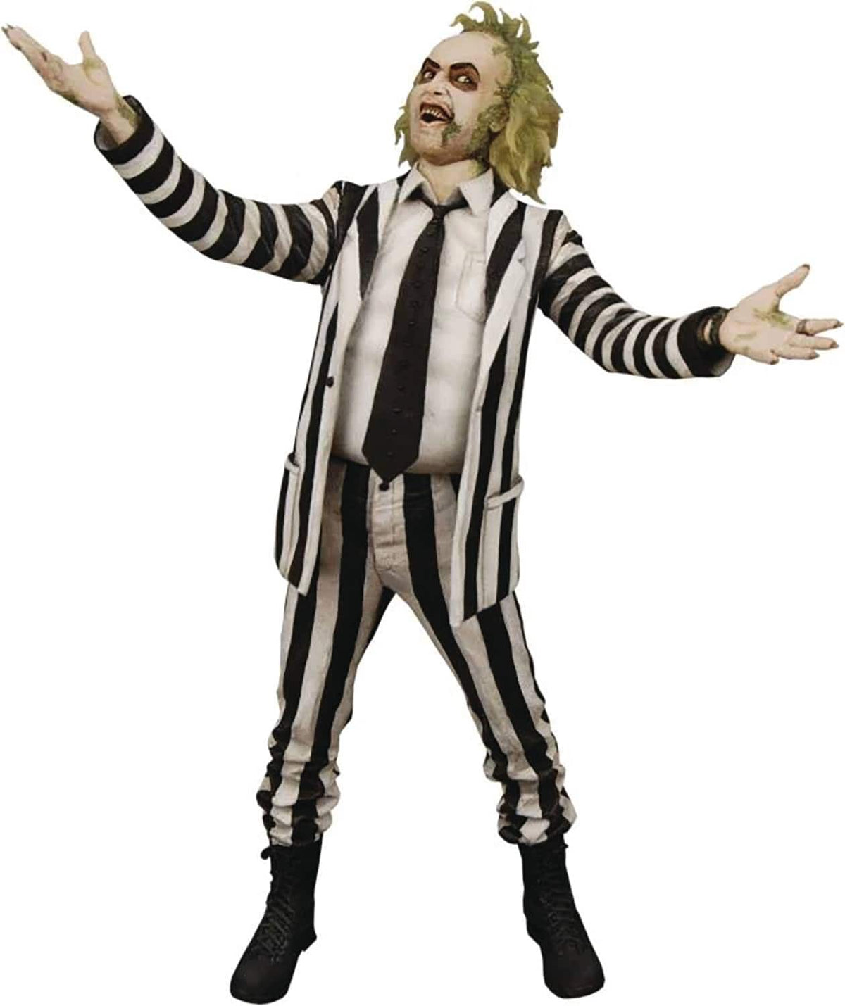 Neca Toys > Action Figures > Neca NECA: Beetlejuice 1988 - Striped Suit 1:4 634482573181 NE57318-02