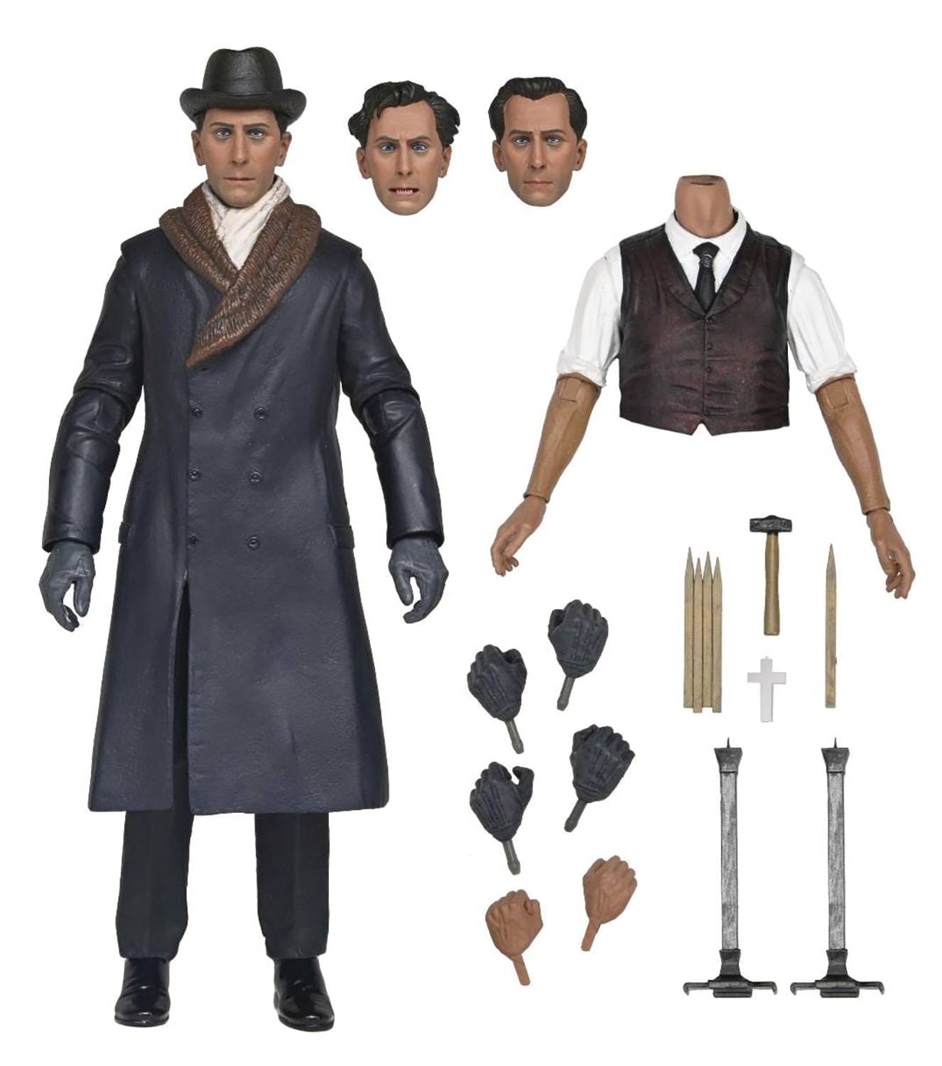 Neca Toys > Action Figures > Neca NECA: HAMMER FILMS HORROR OF DRACULA 1958 VAN HELSING ACTION FIGURE 634482070017 STL368244