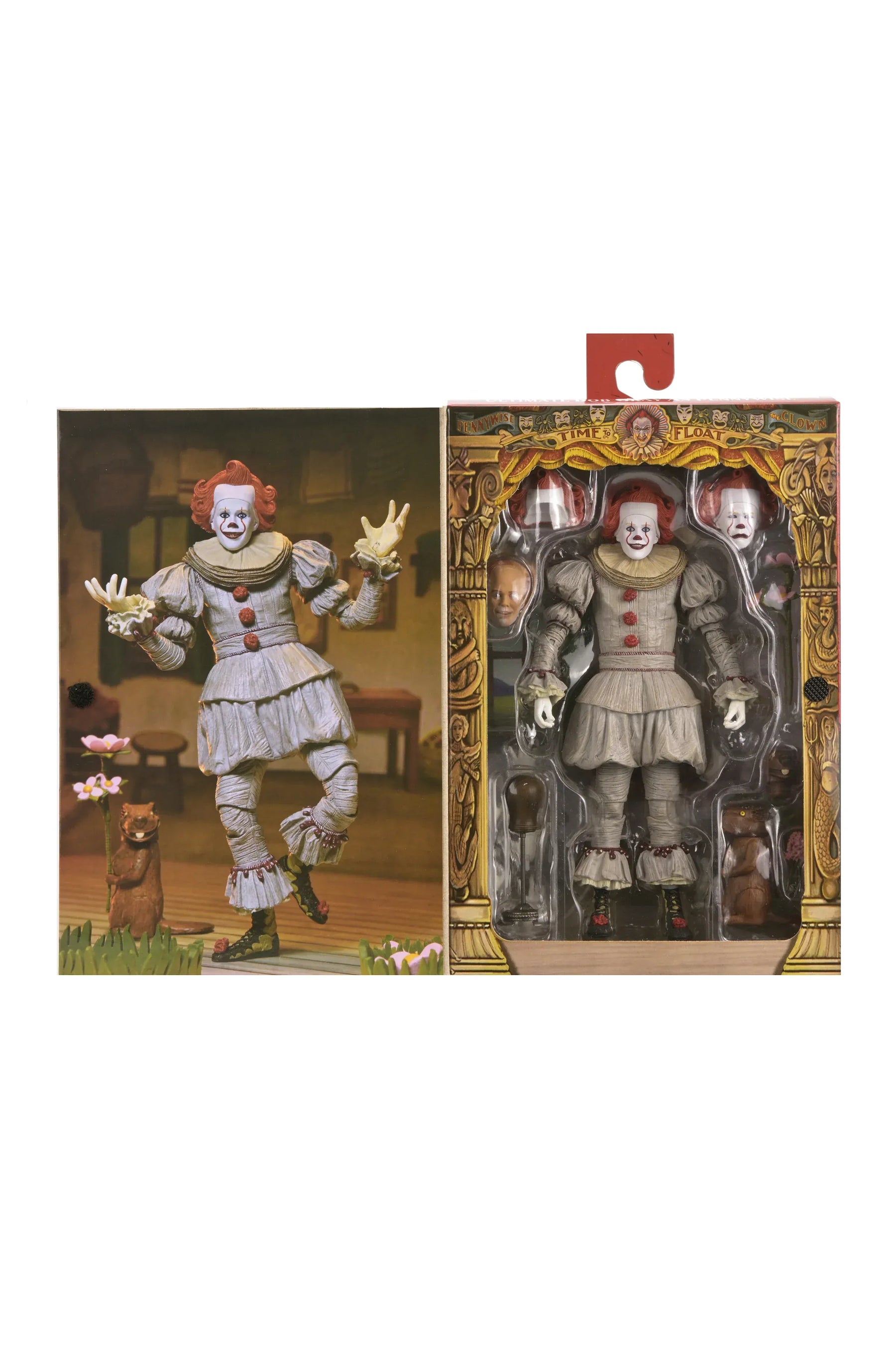 Neca Toys > Action Figures > Neca NECA: IT Welcome To Derry- Ultimate Bob Gray as Pennywise 7" 634482454282 NE45428-06