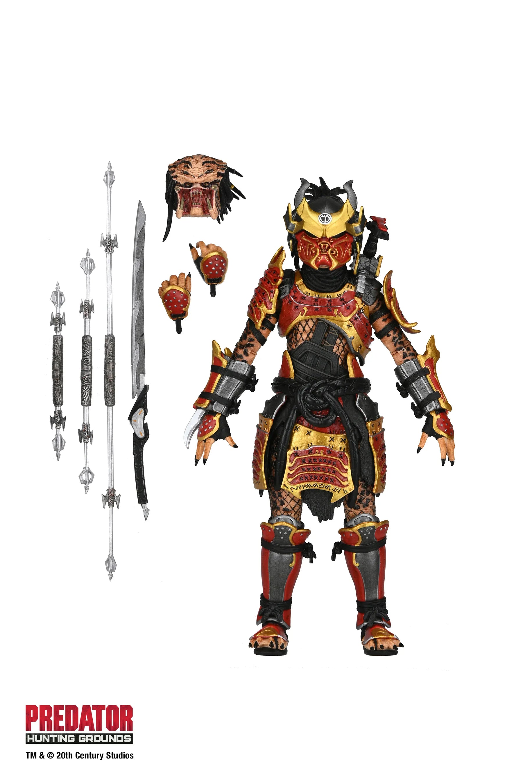 Neca Toys > Action Figures > Neca NECA: Predator: Hunting Grounds - Ultimate Samurai Predator 7" 634482514207 NE514200-06