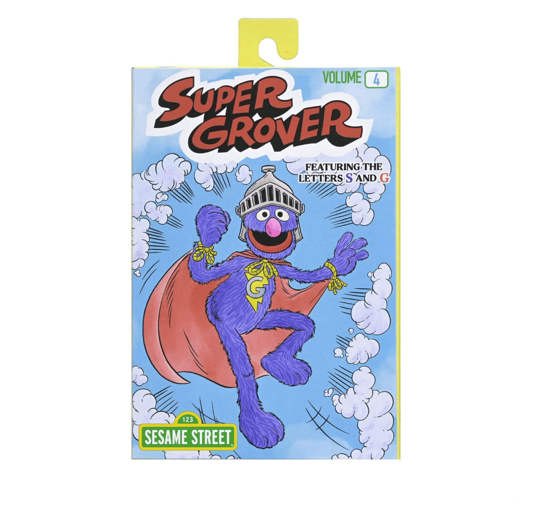 Neca Toys > Action Figures > Neca NECA: Sesame Street - Ultimate Super Grover 7" 634482086247 NE-08624