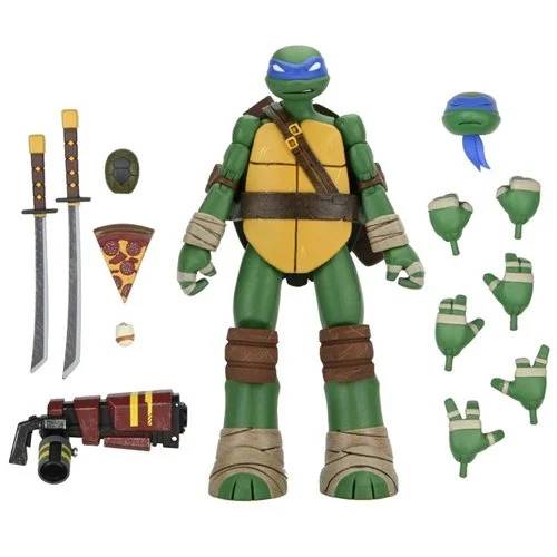 Neca Toys > Action Figures > Neca NECA: Teenage Mutant Ninja Turtles - Ultimate Leonardo 7" (2012 Cartoon) 634482545645 NE54564-06