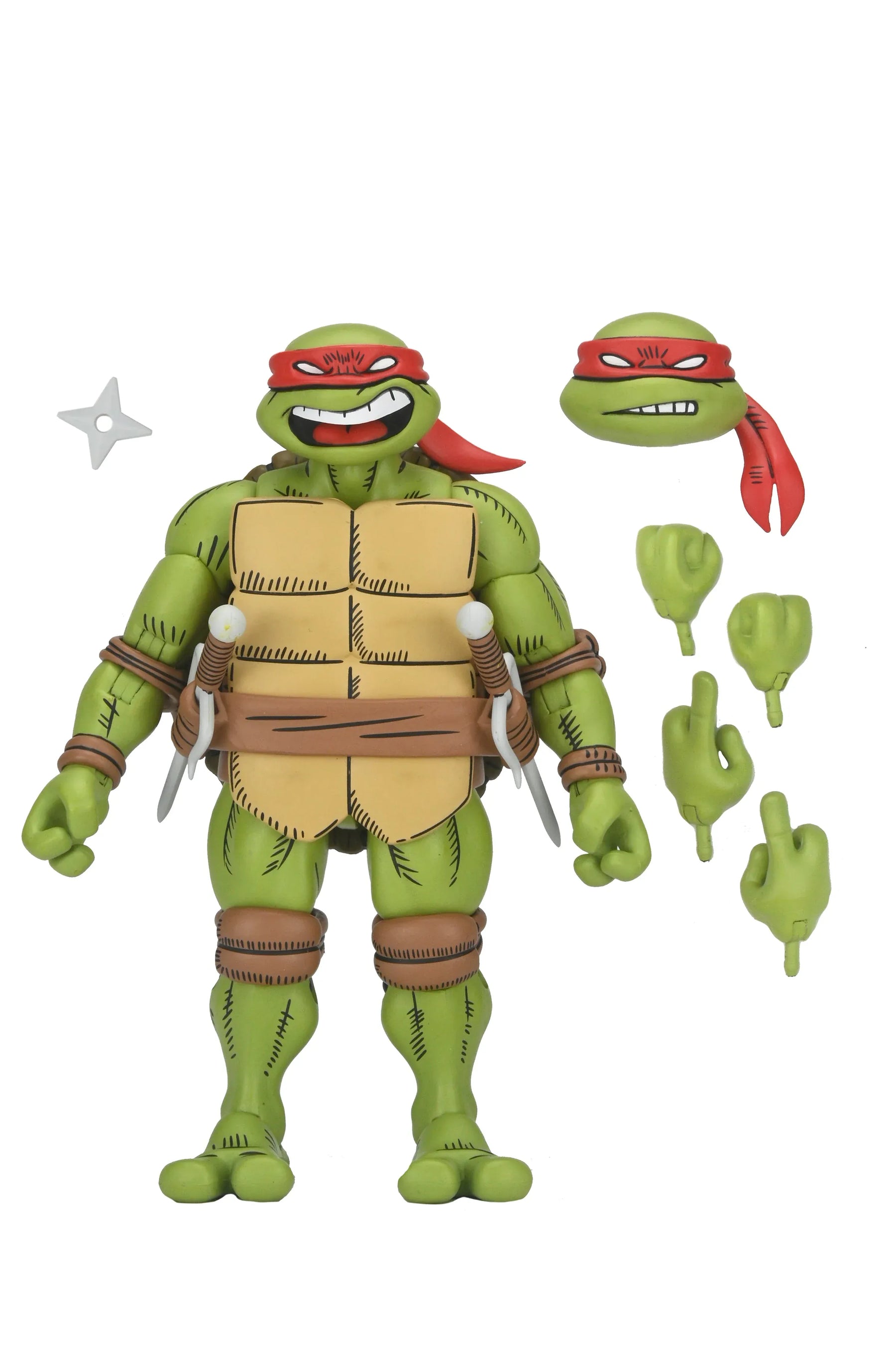 Neca Toys > Action Figures > Neca NECA: Teenage Mutant Ninja Turtles x Usagi Yojimbo - Ultimate Raphael 7" 634482544631 NE44631