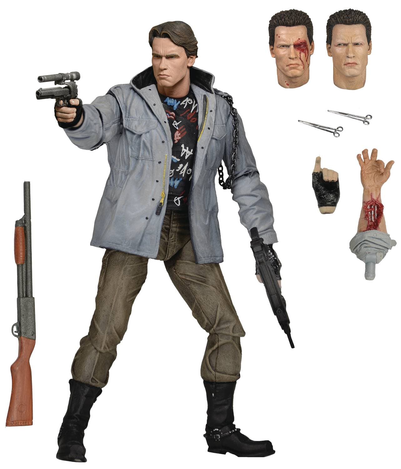 Neca Toys > Action Figures > Neca NECA: Terminator - Ultimate T-800 Tech Noir 634482519110 NE51911-06