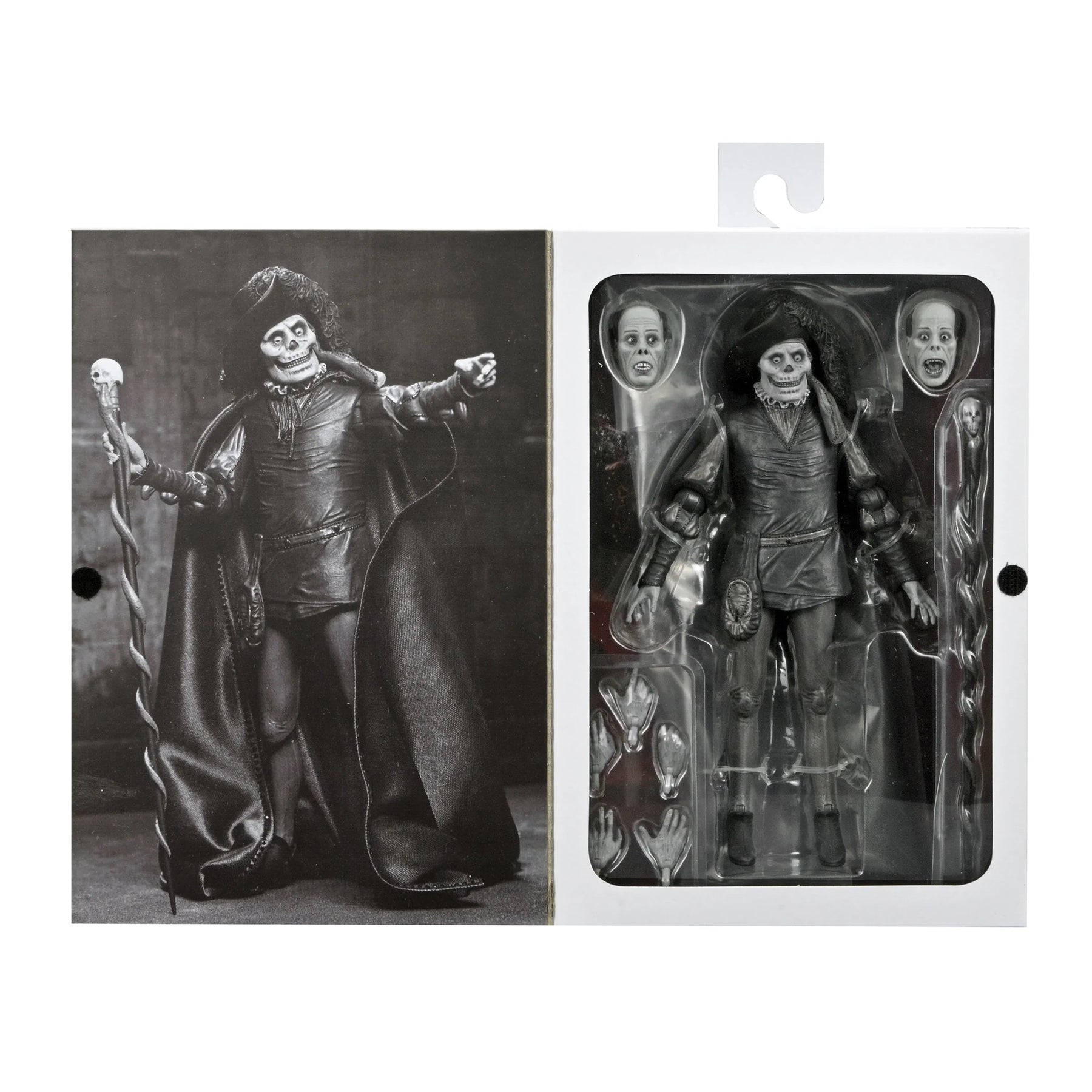 Neca Toys > Action Figures > Neca NECA: The Phantom of the Opera (1925) - "Masque of the Red Death" 7" (Black & White) 634482048962 NE48962