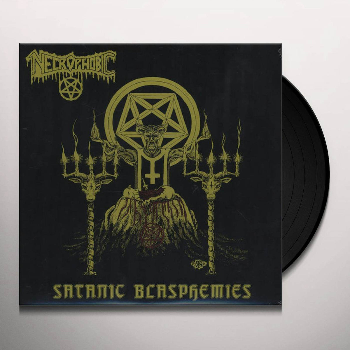Necrophobic - Satanic Blasphemies (Re-Issue 2022), Ltd Red Vinyl [Import]
