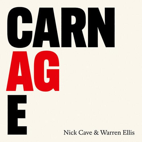Nick Cave - Carnage - Black Vinyl