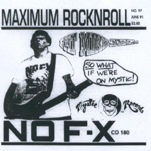 NOFX - Maximumrocknroll - Black Vinyl