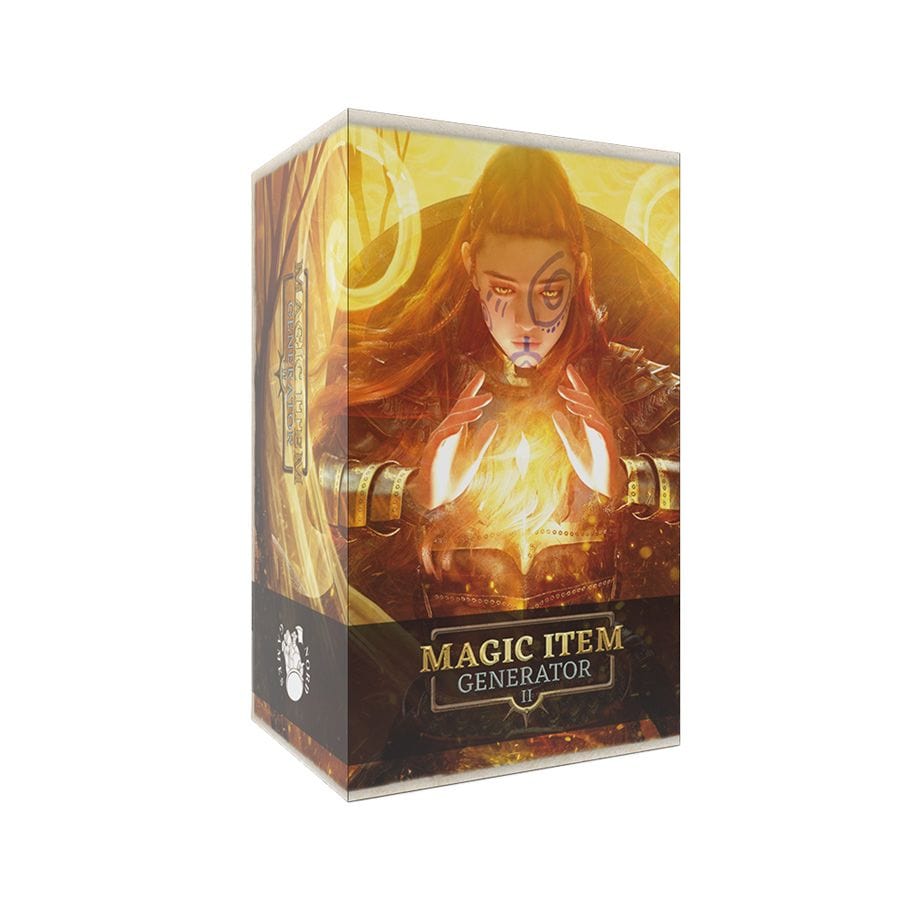 NORD GAMES Tabletop Games > Role-Playing Games Magic Item Generator II: Box Set 9781946669667 NRGMIG2DECK