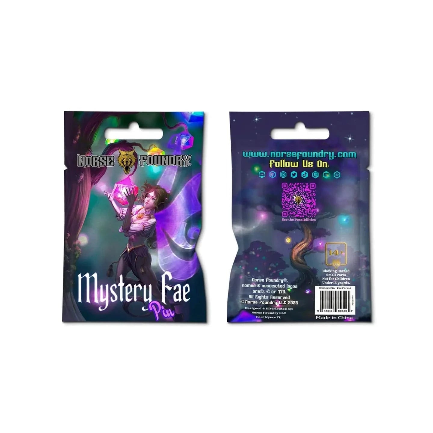 Norse Foundry Miscellaneous > Pins & Buttons Fae Mystery Pin 645318806397 NOR 03724