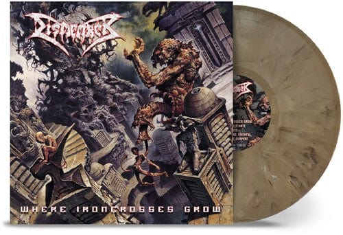 Dismember - Where Ironcrosses Grow (Sand Marbled Vinyl)