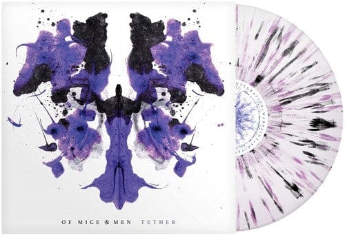 Of Mice & Men - Tether (White with Purple & Black Splatter Vinyl)
