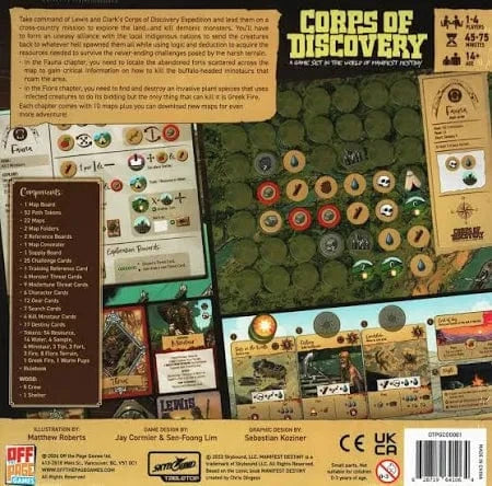 Off The Page Games Board Games Corps Of Discovery 628719641064 OTP641064