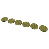 One Page Rules Tabletop Games > Role-Playing Games > Accessories One Page Rules: Grimdark Future: Metal Objective Markers 5600816980234 OPRGENA011
