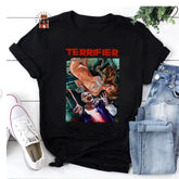 OneStopSapphireShop Apparel > T-shirts T-SHIRT: Terrifier Art the Clown