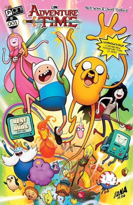 Oni Press Comic Books ADVENTURE TIME (2025) #1 CVR B DAVID NAKAYAMA VAR 64985600832900121 0225ON546