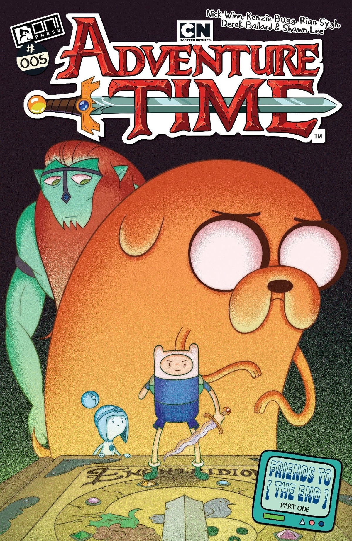 Oni Press Comic Books ADVENTURE TIME (2025) #5 CVR A NICK WINN 64985600832900511 0725ON653