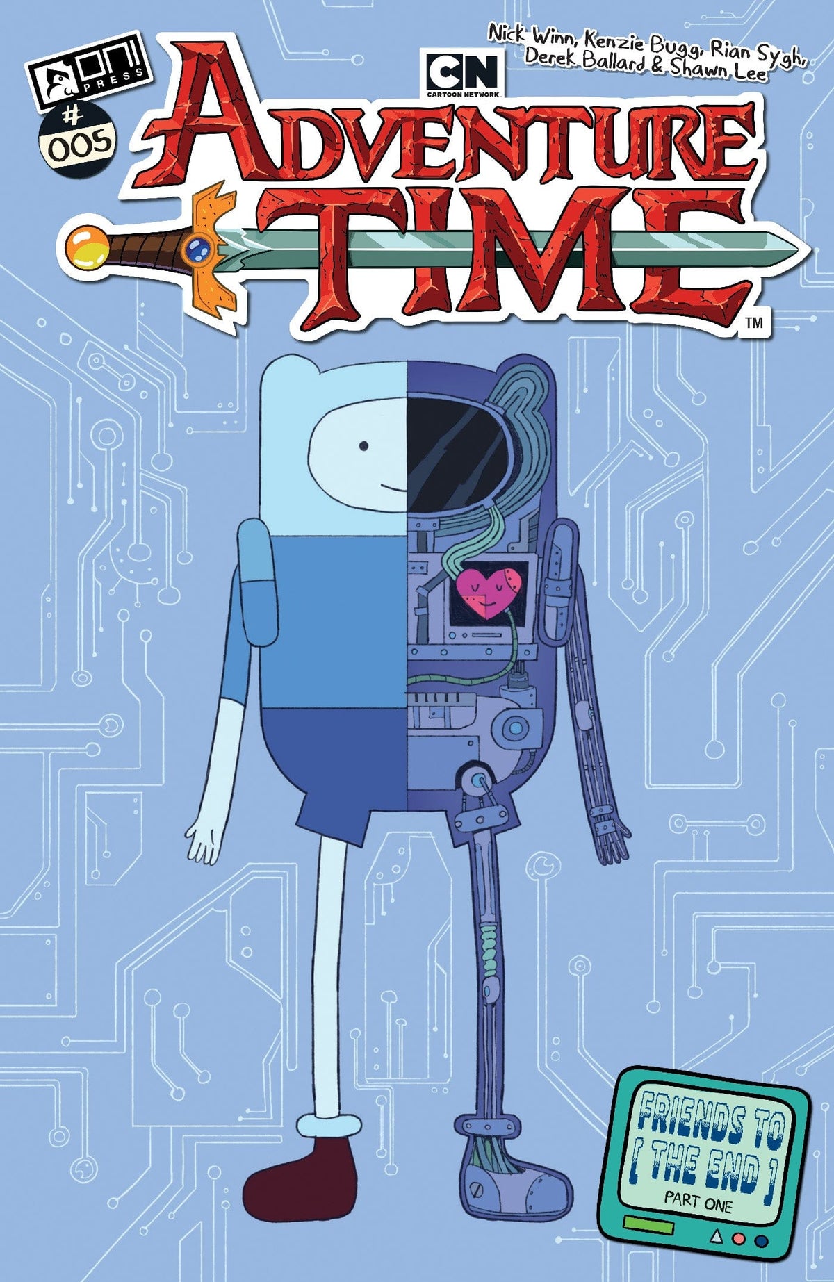 Oni Press Comic Books ADVENTURE TIME (2025) #5 CVR B KENZIE BUGG  VAR 64985600832900521 0725ON654