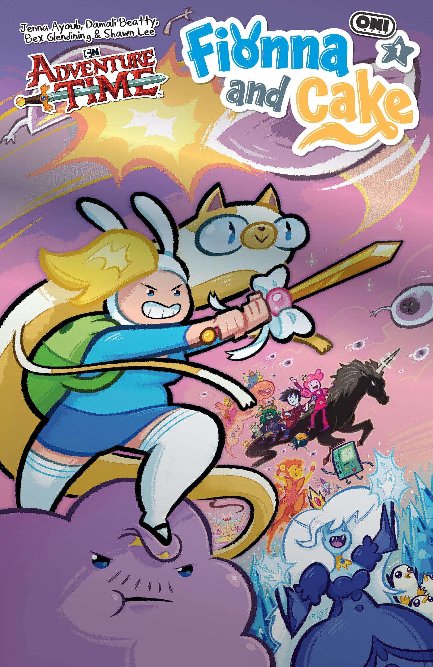 Adventure Time Fionna & Cake #1 Cover E Reggie Graham Foil Var (Release Date: 01/13/2027)