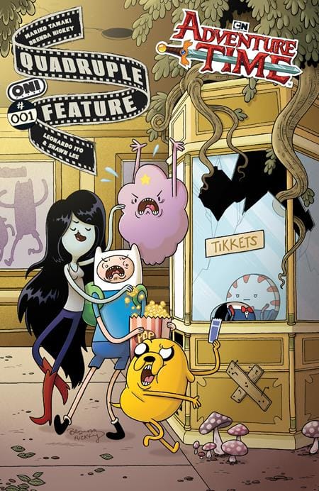 Oni Press Comic Books ADVENTURE TIME QUADRUPLE FEATURE #1 (OF 4) CVR A BRENDA HICKEY 64985600928900111 0526ON1067