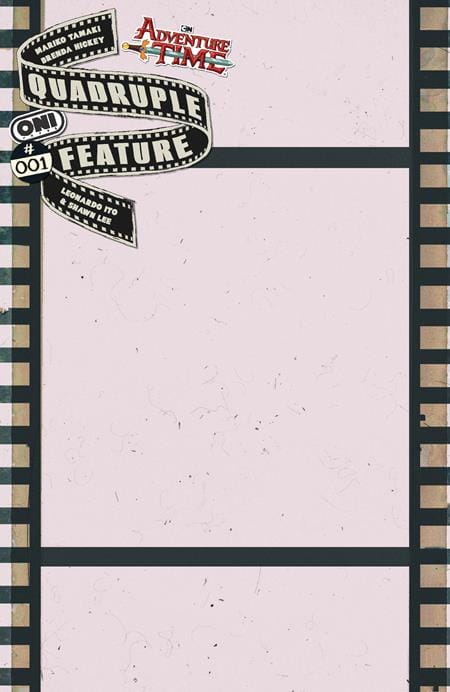 Oni Press Comic Books ADVENTURE TIME QUADRUPLE FEATURE #1 (OF 4) CVR C CELLULOID BLANK SKETCH VAR 64985600928900131 0526ON1069