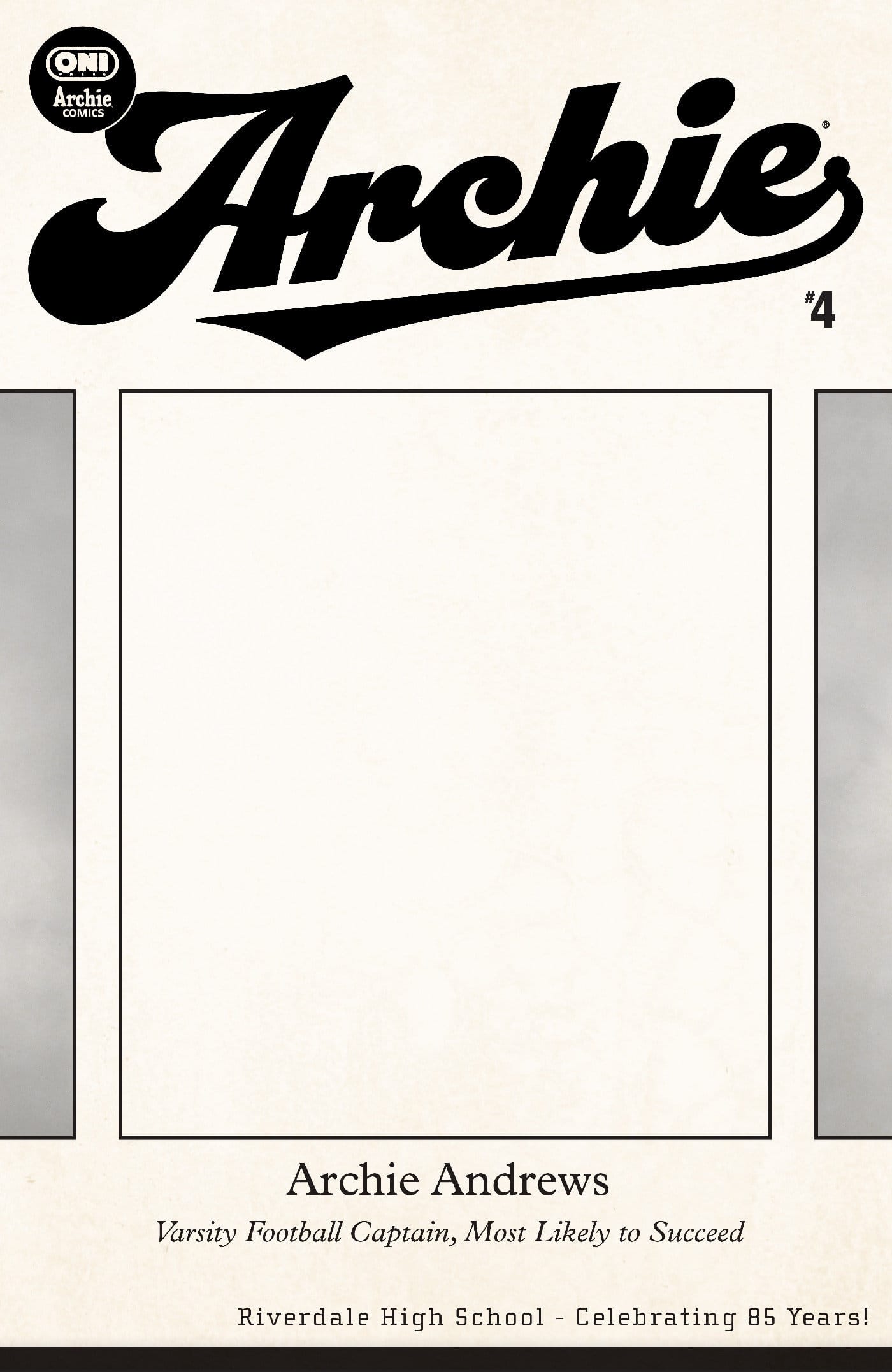 Archie #4 Cover F Riverdale Yearbook Blank Sketch Var (Release Date: 12/30/2026)