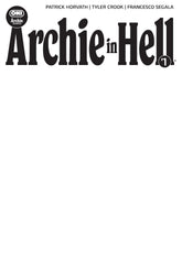 Oni Press Comic Books Archie in Hell #1 Cover E Blank Sketch Var (Release Date: 11/04/2026) 64985600910401051 PRH-64985600910401051