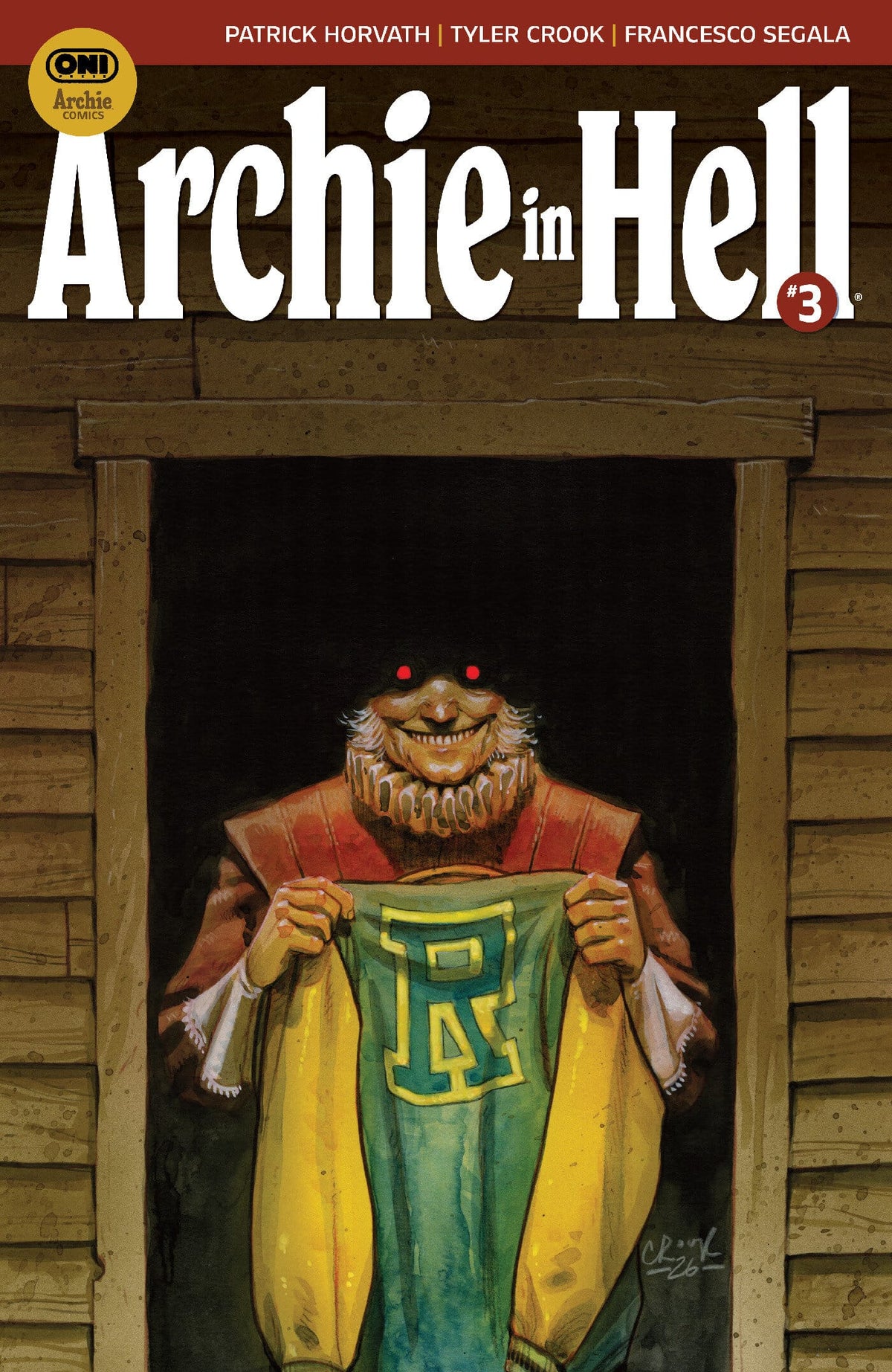 Oni Press Comic Books Archie in Hell #3 Cover A Tyler Crook (Release Date: 01/13/2027) 64985600910403011 PRH-64985600910403011