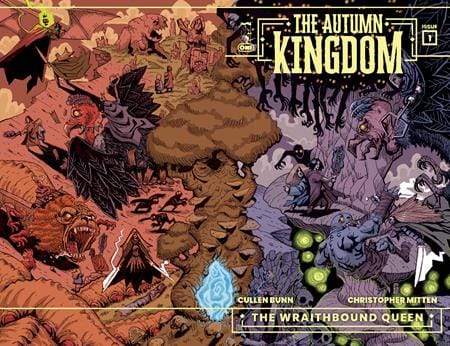 Oni Press Comic Books AUTUMN KINGDOM THE WRAITHBOUND QUEEN #1 (OF 4) CVR C JUAN MOORE WRAPAROUND VAR 64985600894700131 1225ON0898