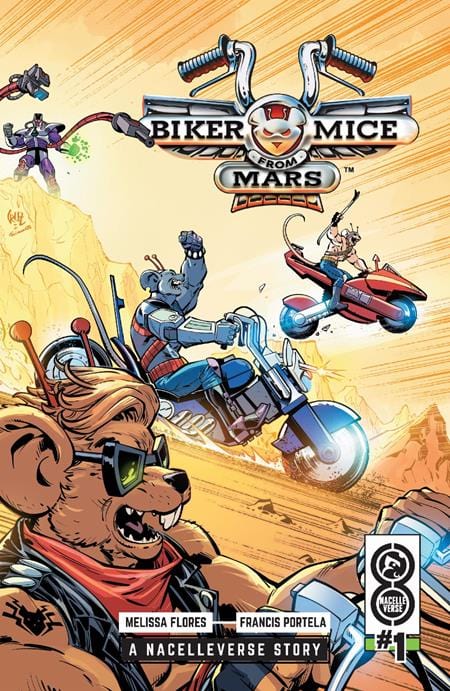 Oni Press Comic Books BIKER MICE FROM MARS #1 (OF 3) CVR C ROGER CRUZ VAR 64985600800800131 0524ON507