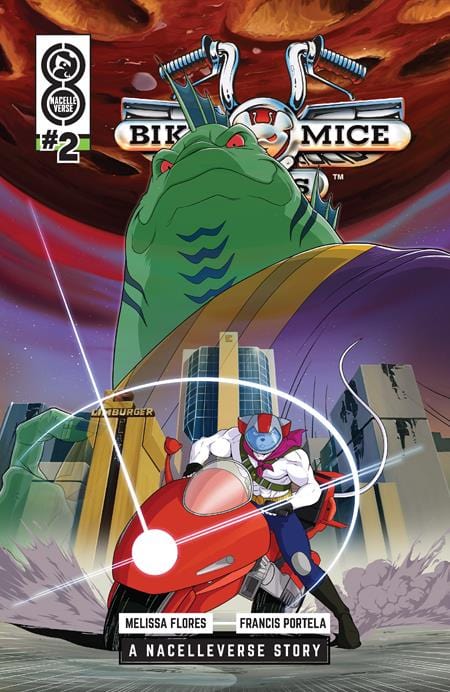 Oni Press Comic Books BIKER MICE FROM MARS #2 (OF 3) CVR B PATRICK SPAZIANTE VAR 64985600800800221 0624ON482