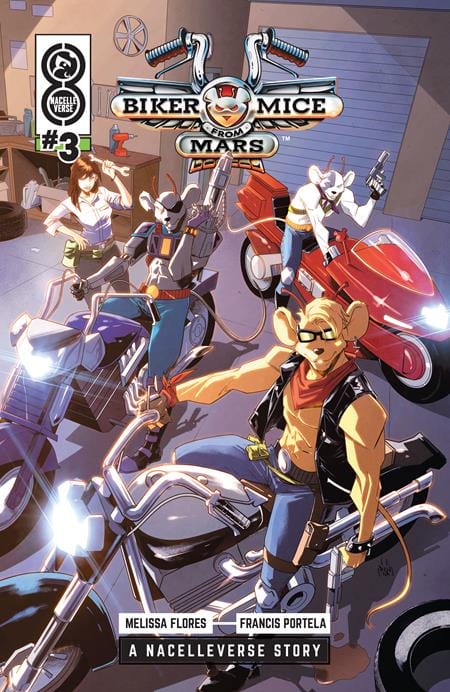 Oni Press Comic Books BIKER MICE FROM MARS #3 (OF 3) CVR B MARCO RENNA & ANDREW DALHOUSE VAR 64985600800800321 0724ON553