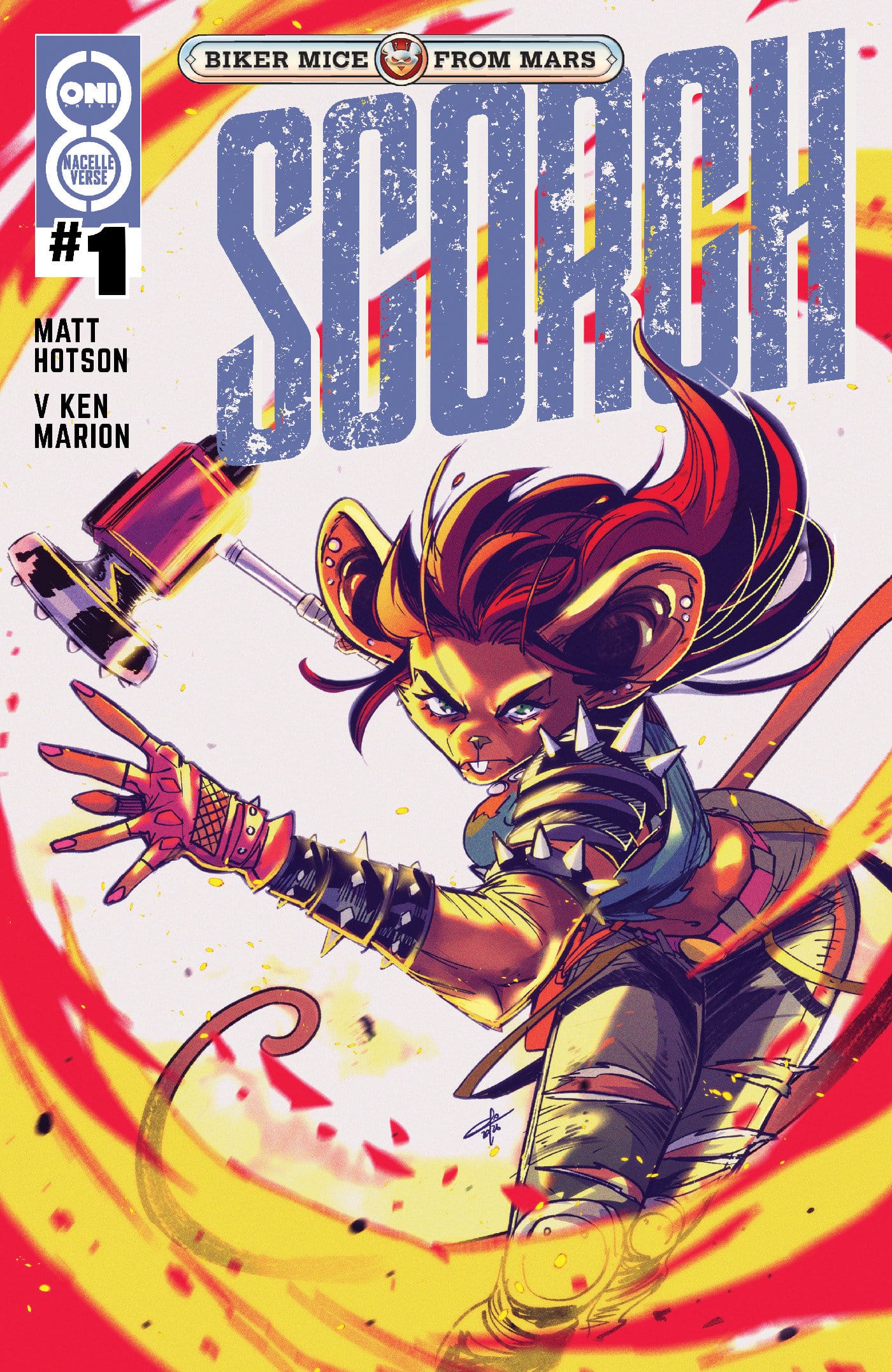BIKER MICE FROM MARS SCORCH #1 CVR B ELEONORA CARLINI VAR (Release Date: 08/12/2026)