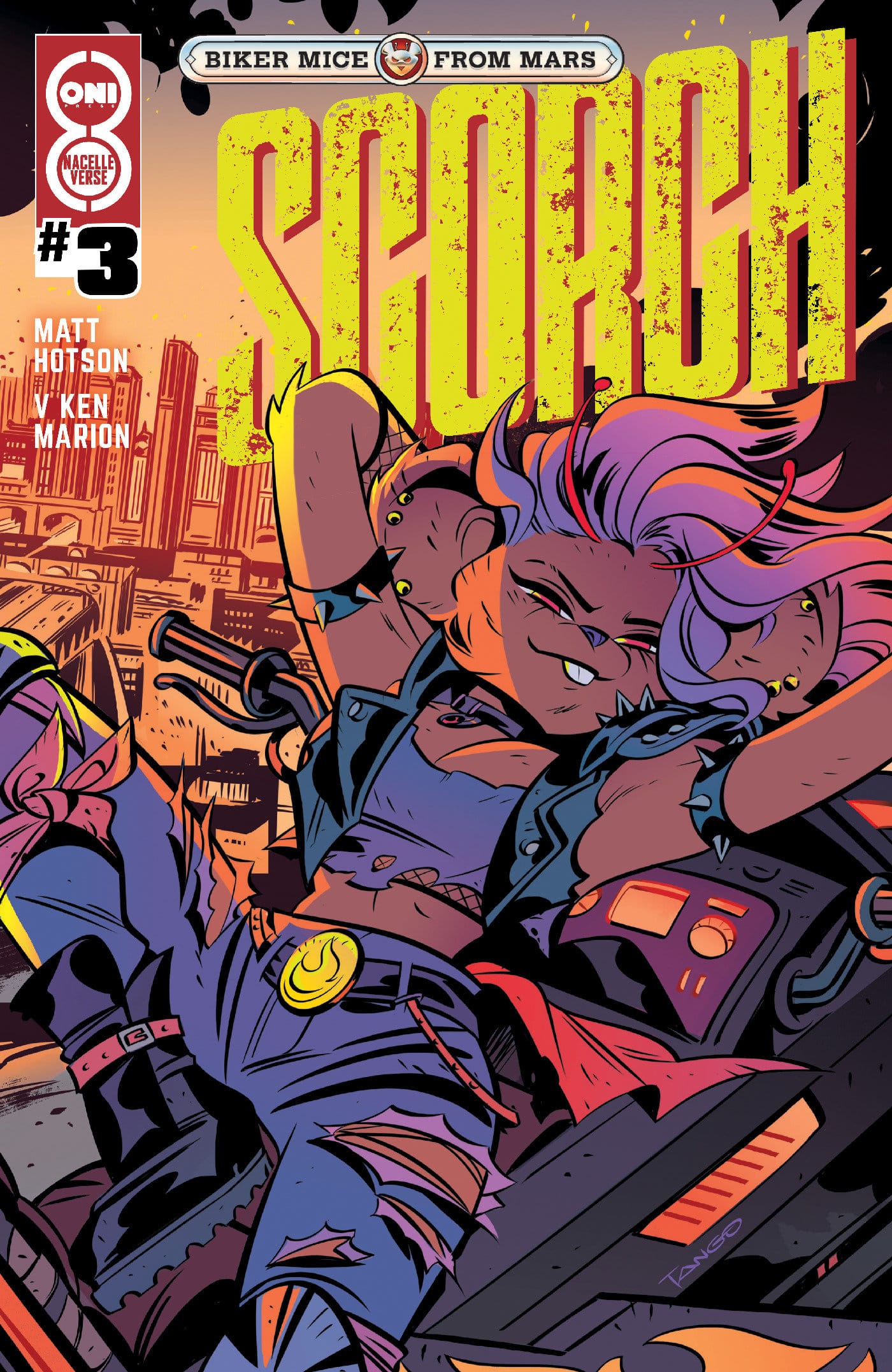 BIKER MICE FROM MARS SCORCH #3 CVR A TANGO (Release Date: 10/28/2026)