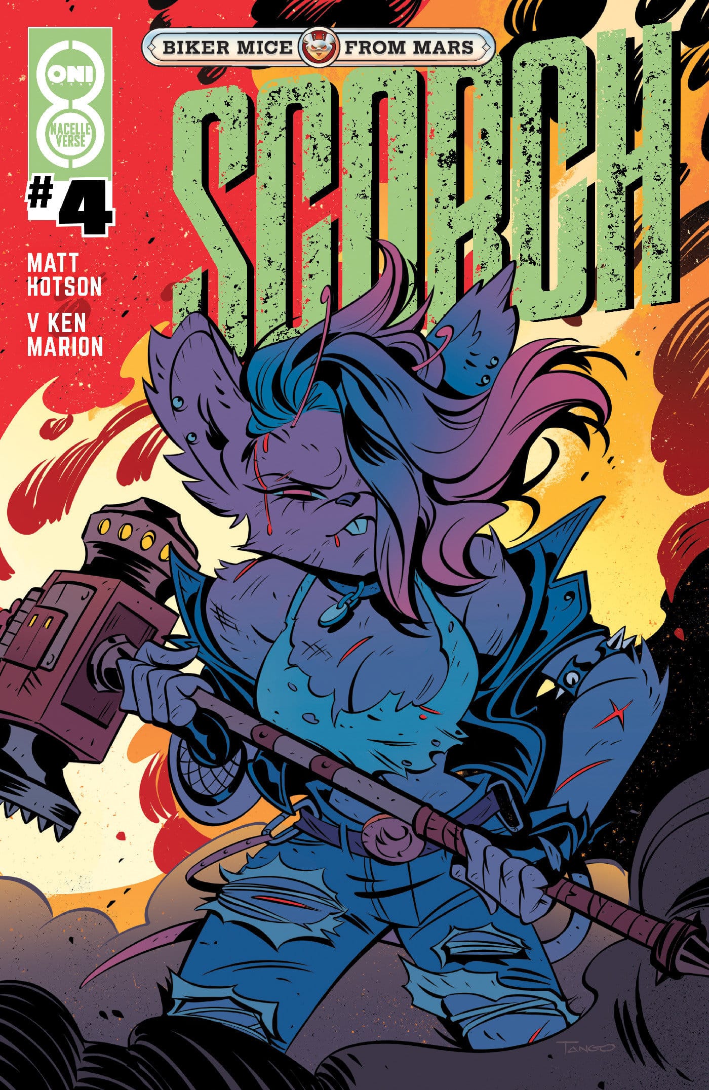 Biker Mice from Mars Scorch #4 Cover A Tango (Release Date: 11/25/2026)