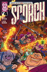 Oni Press Comic Books Biker Mice from Mars Scorch #4 Cover B Jacob Perez Var (Release Date: 11/25/2026) 64985600888600421 PRH-64985600888600421