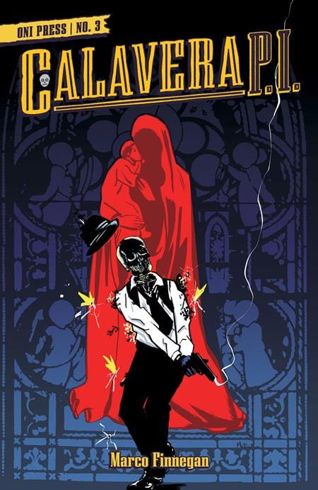 Oni Press Comic Books CALAVERA PI #3 (OF 4) CVR A MARCO FINNEGAN (MR) 64985600820600311 1124ON492