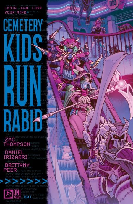 Oni Press Comic Books CEMETERY KIDS RUN RABID #1 (OF 4) CVR A DANIEL IRIZARRI 64985600848000111 0625ON578