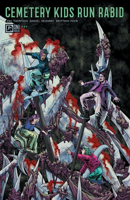 Oni Press Comic Books CEMETERY KIDS RUN RABID #4 (OF 4) CVR B JENNA CHA VAR 64985600848000421 0925ON0872
