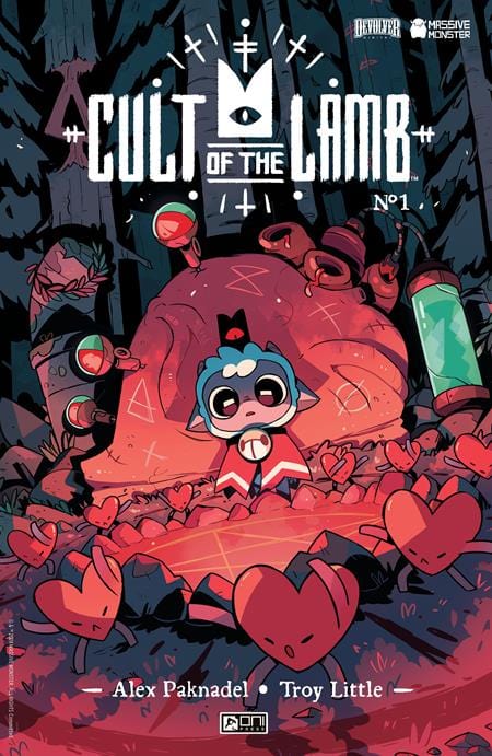 Oni Press Comic Books CULT OF THE LAMB #1 (OF 4) CVR A CARLES DALMAU 64985600794000111 0424ON468