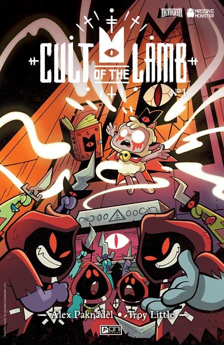 Oni Press Comic Books CULT OF THE LAMB #1 (OF 4) CVR B TROY LITTLE VAR 64985600794000121 0424ON469