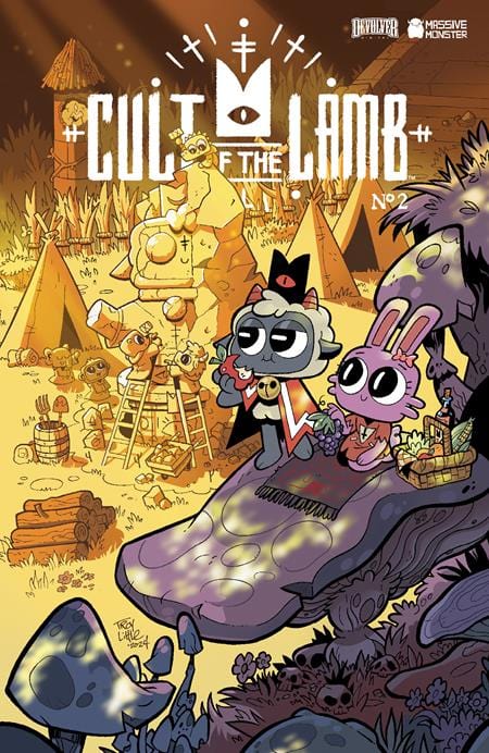 Oni Press Comic Books CULT OF THE LAMB #2 (OF 4) CVR B TROY LITTLE VAR 64985600794000221 0524ON515