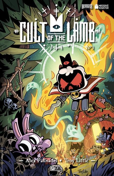 Oni Press Comic Books CULT OF THE LAMB #3 (OF 4) CVR B TROY LITTLE VAR 64985600794000321 0624ON488