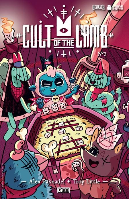 Oni Press Comic Books CULT OF THE LAMB #3 (OF 4) CVR C MARC ELLERBY VAR 64985600794000331 0624ON489