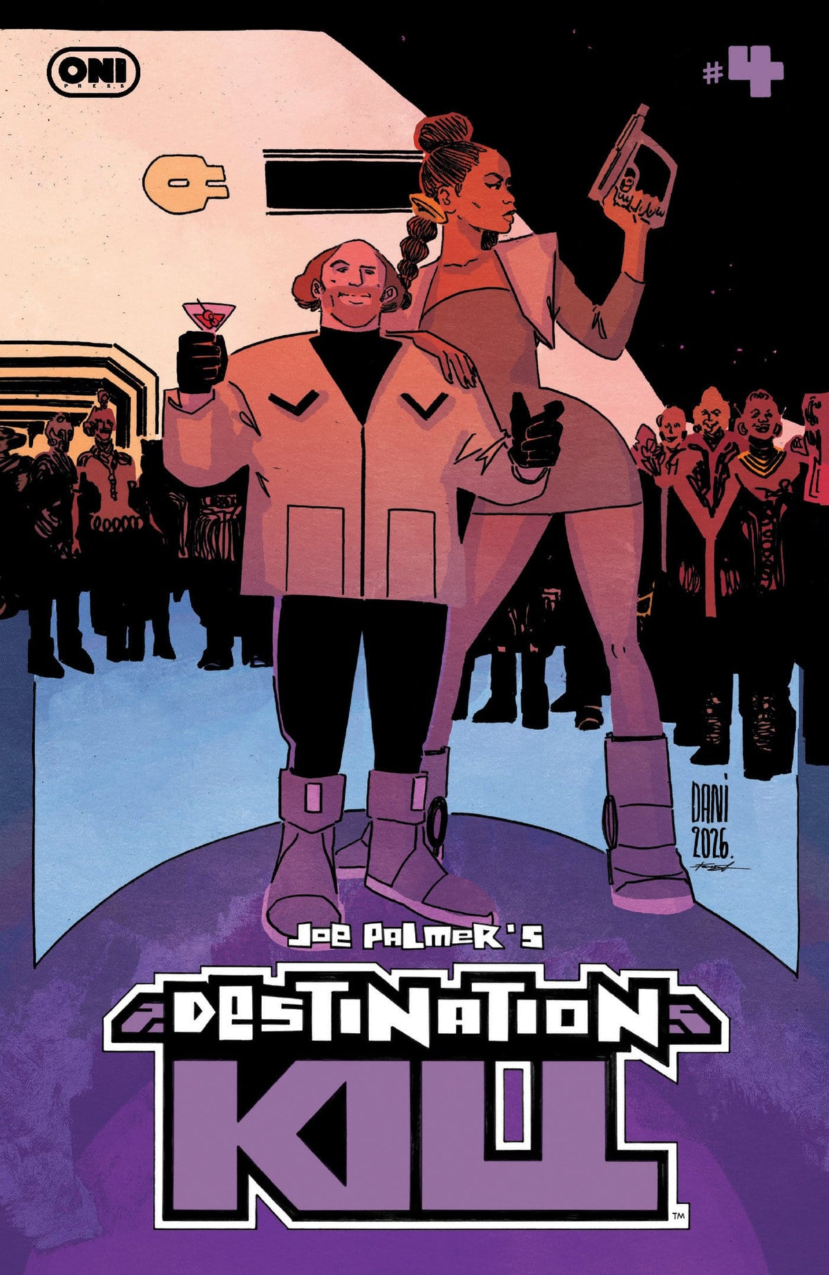 Oni Press Comic Books DESTINATION KILL #4 CVR B DANI VAR (Release Date: 08/19/2026) 64985600895400421 PRH-64985600895400421